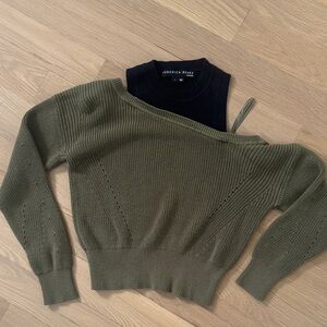 Veronica Beard Asymmetrical Sweater — size S